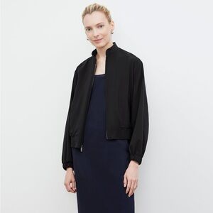 MM LAFLEUR Langley Bomber Jacket - Black - Size S - NWOT *SOLD OUT IN STORES*